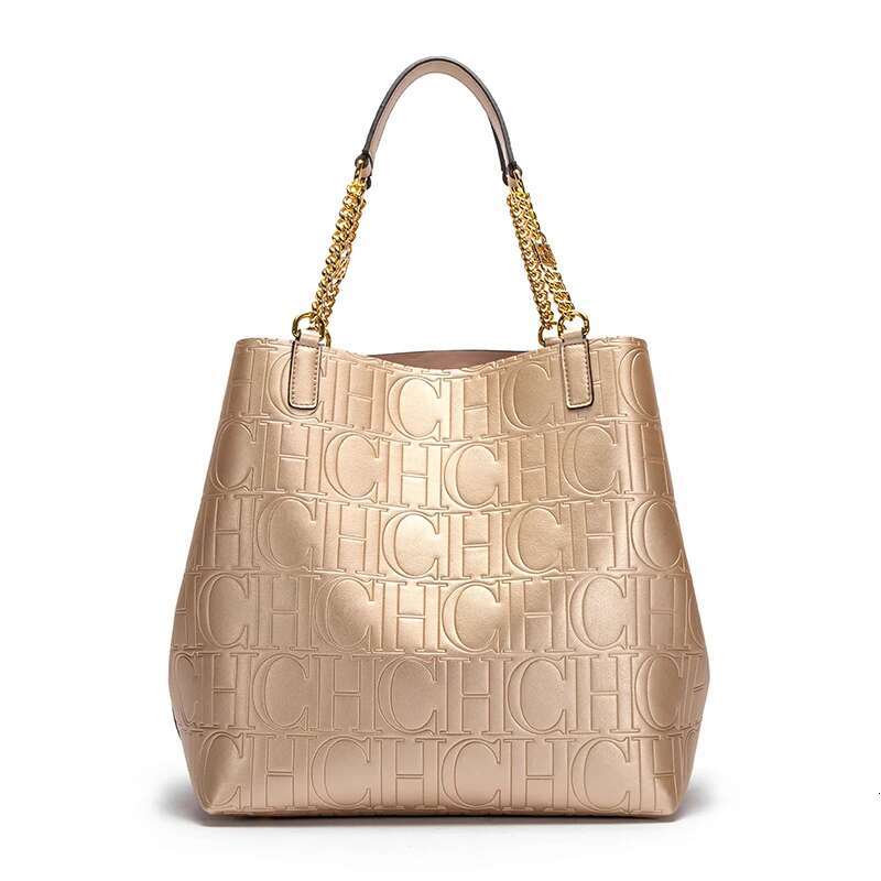 Fashionable Retro Solid Color Shoulder Bag Casual Large Capacity PU Material Women's New Handbag