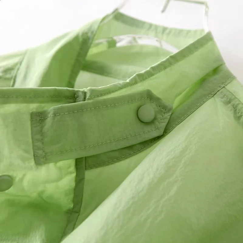 Summer Korean Sunscreen Clothing Jacket Womens UV resistant Thin Loose Casual Womens Pocket Windproof Jacket Womens Top 250321