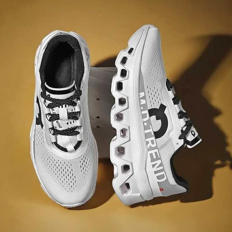 Fashionable shock-absorbing running shoes cfortable anti slip sports sneakers Z250411