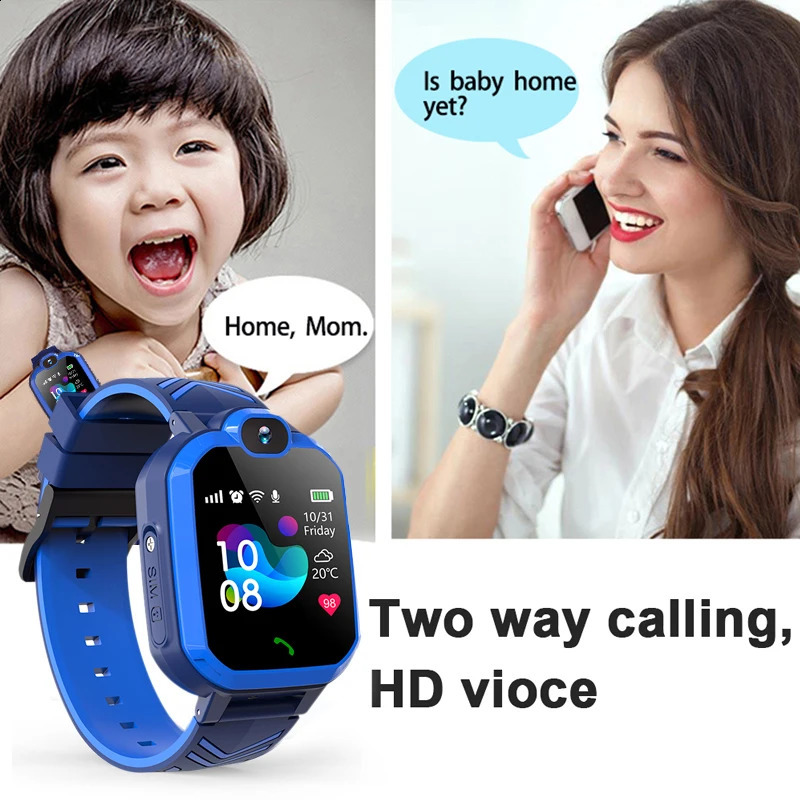 1.44 Inch Student Smart Watch Children Smart Watch Waterproof IP67 Dial Call Voice Chat HD Touch Screen For Kids Gift 250327bj - view 3
