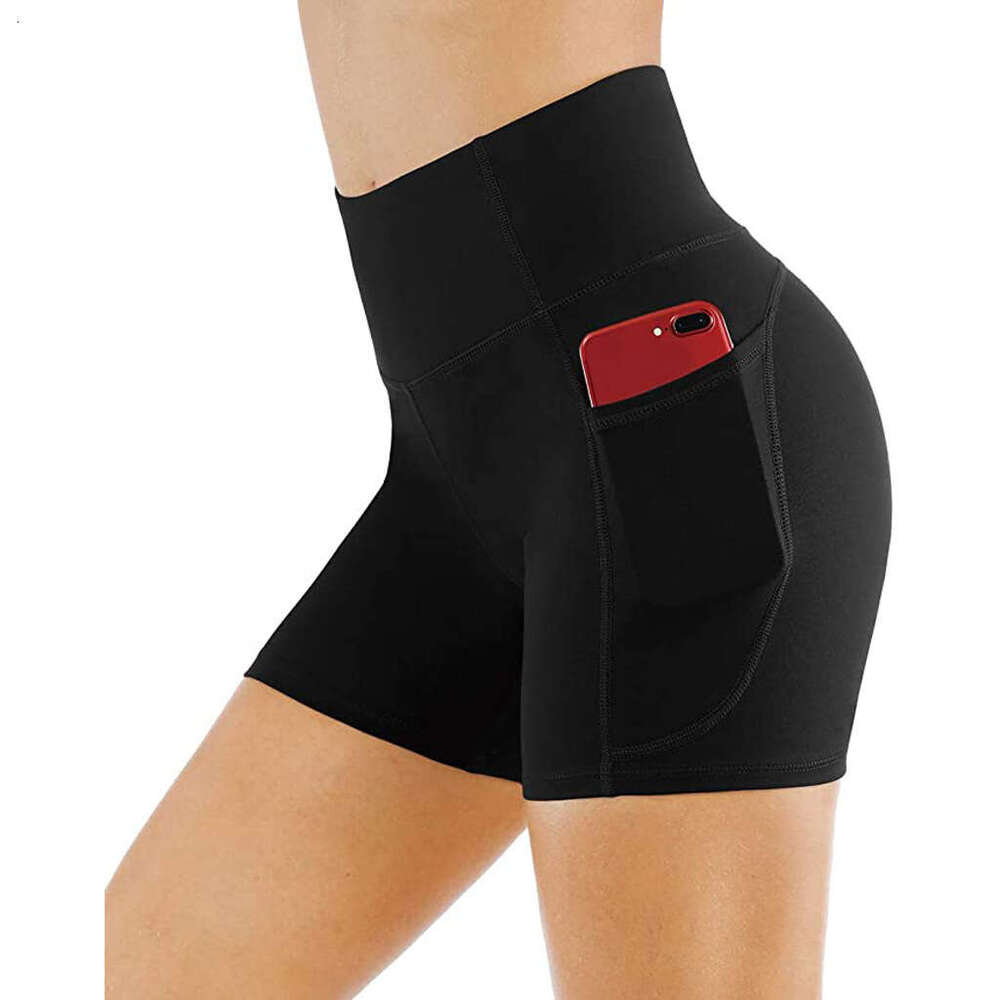 Women Yoga Pants New Women S Yoga Fitness Running Tight Shorts Leggings Pocket Pants YJ