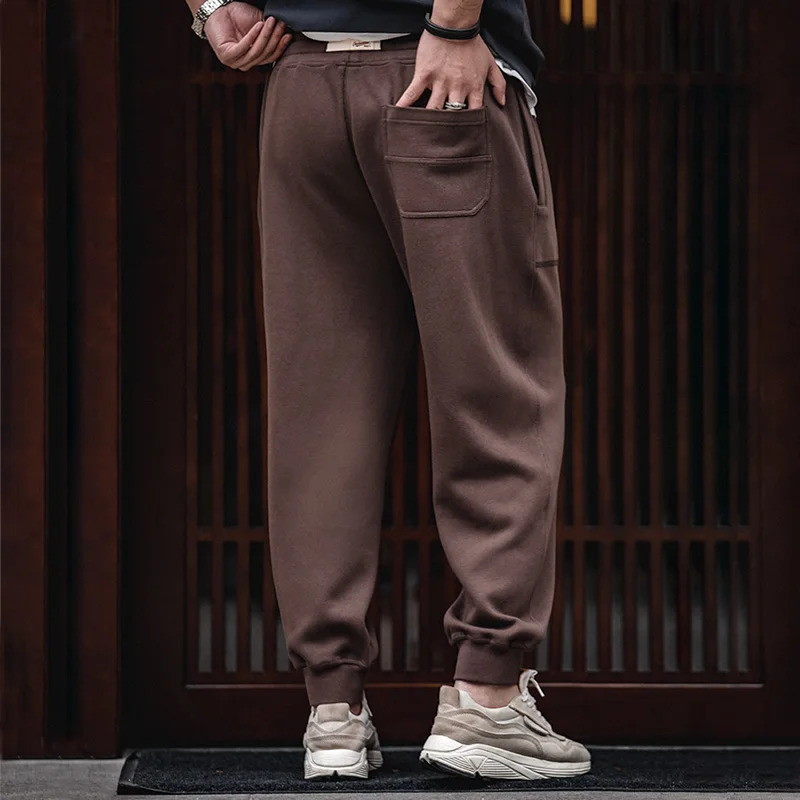 Madden mens large pocket grey sports pants running training comfortable elastic waist jogging 250327