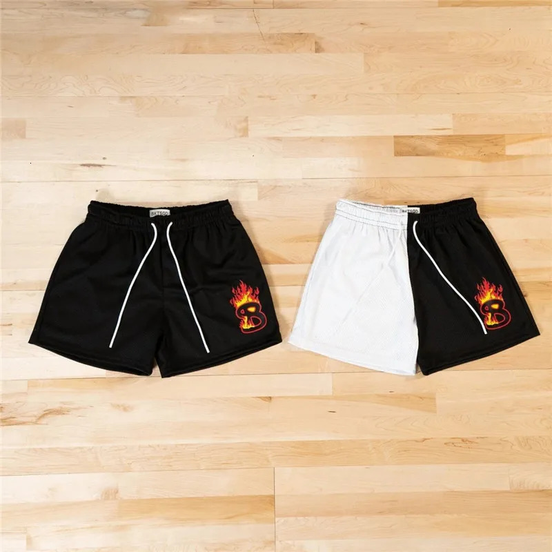 Summer Mesh Basketball Training Shorts Men Quick Drying Street Sports short pants BUCKETSQ Fashion Sweatpants Running shorts 250322