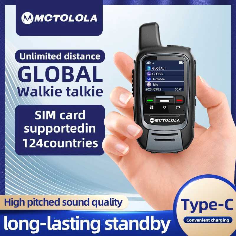 MOTOLOLA Global 4G/5G POC Interphone Remote Phone Global Police Civil Fleet Professional Bidirectional Radio (Free)T250327