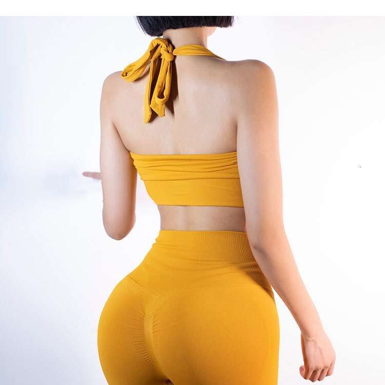 Women Yoga Pants New Beautiful Back Women S Neck Hanging Bra Yoga Clothes Sports Vest