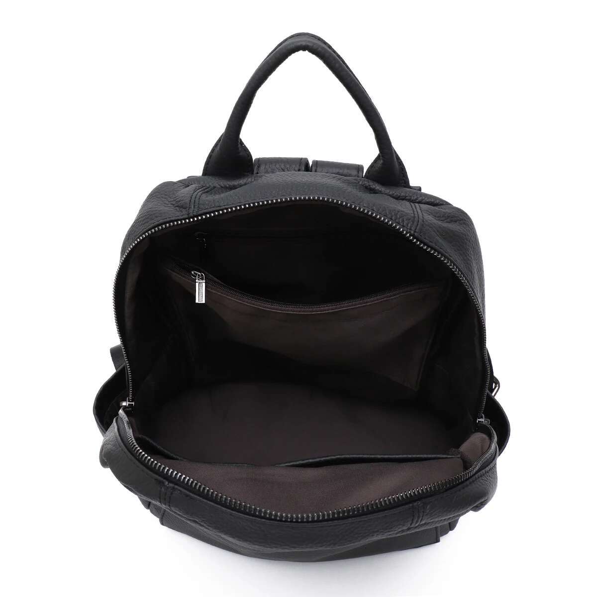 Soft Genuine Cowhide Daily Backpack Women Men Spacious Multi Pockets Fashion Casual Versatile Knapsack Travel Business College
