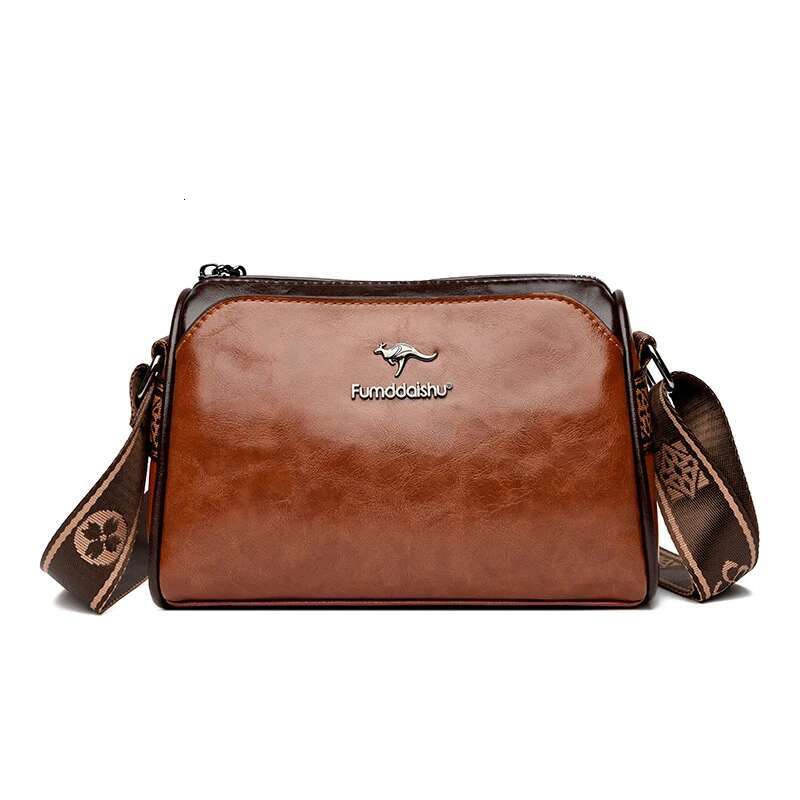 New Genuine High Quality Soft Leather Purses Bag Designer Brand Ladies Shoulder Crossbody Bags 2024 Sac A Main