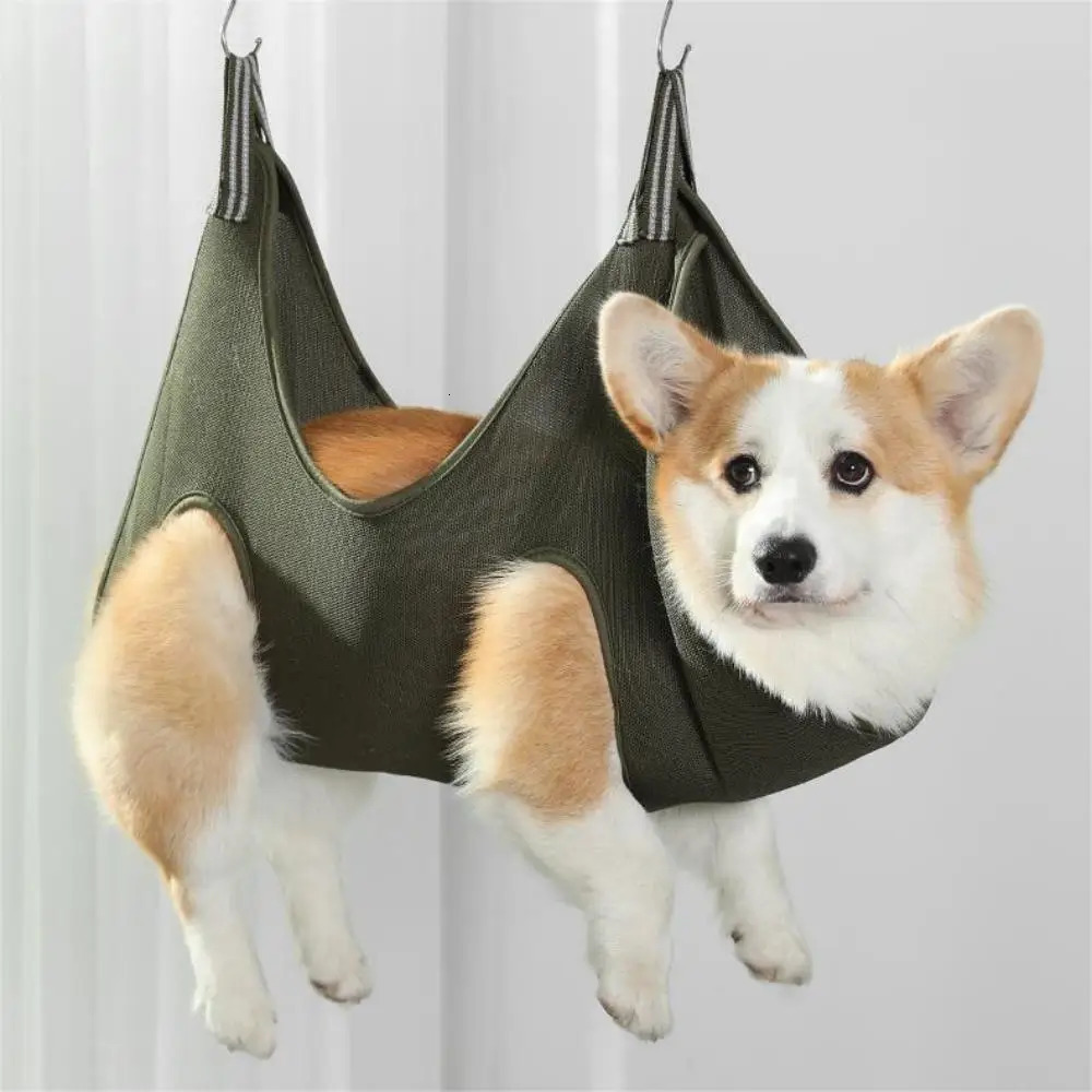 Pet Fixed Hanging Bag Cat Grooming Cut Nails Anti Scratch Bite Fixed Bag Cat Dog Grooming Hammock Restraint Bag Pet Supplies 250326