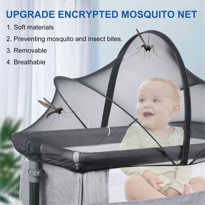 Universal Mosquito Net for Baby Crib Encrypted Mesh Netting For Sleep Bed Removable Portable Ventilate Foldable Protectors 250312