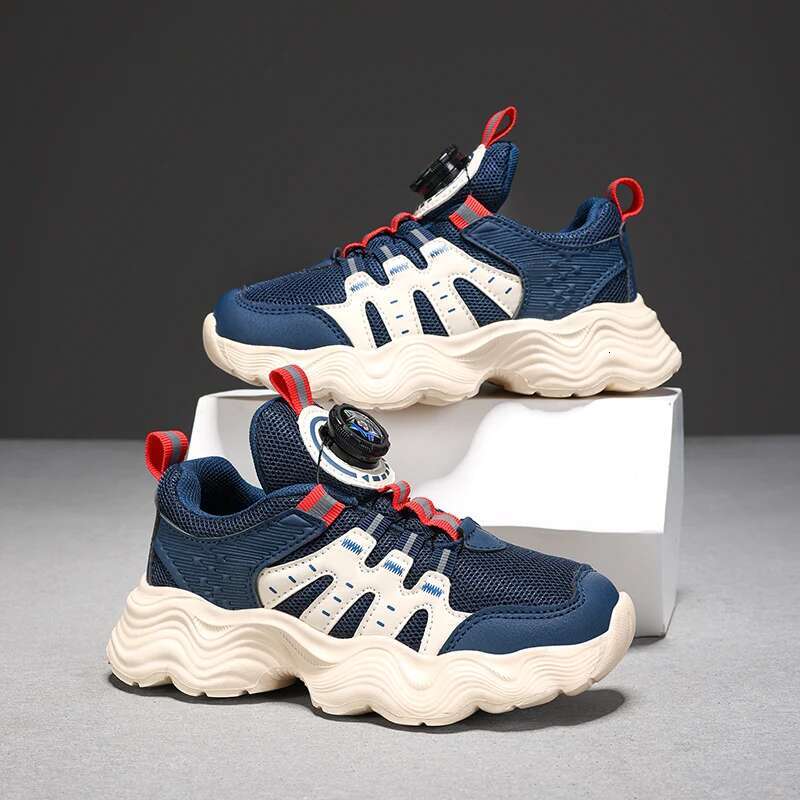 Designer Shoes Children's Fashion Non Slip School Sports Shoes Outdoor Casual Sports Shoes Soft Soled Boys' Tennis Shoes 4 To 12 Years Old N