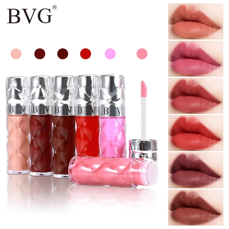 Moisturizing glass lip gloss set, lip gloss, mirror finish lipstick, non stick, non fading cup