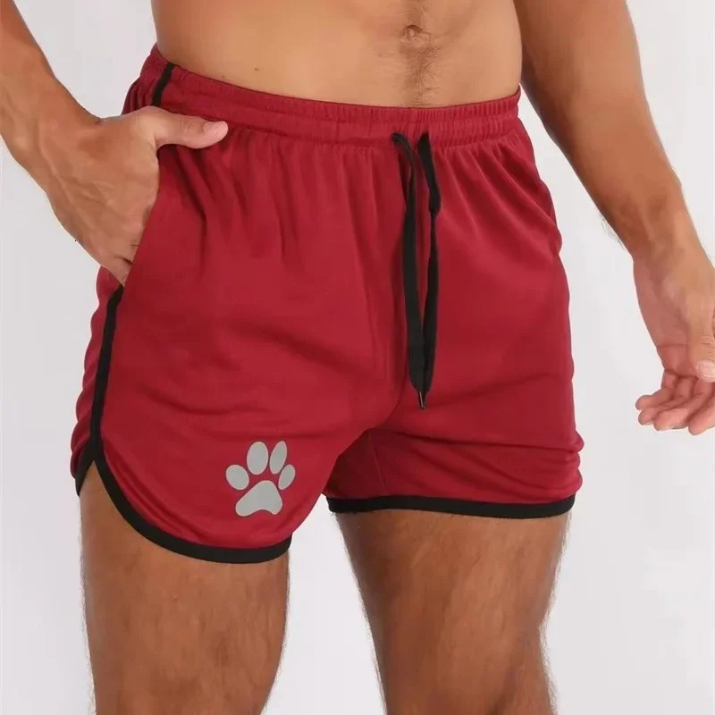 2025 Summer Mens Gym Fitness Shorts Mesh quick drying Sports Training short pants sweatpants Beach 250322