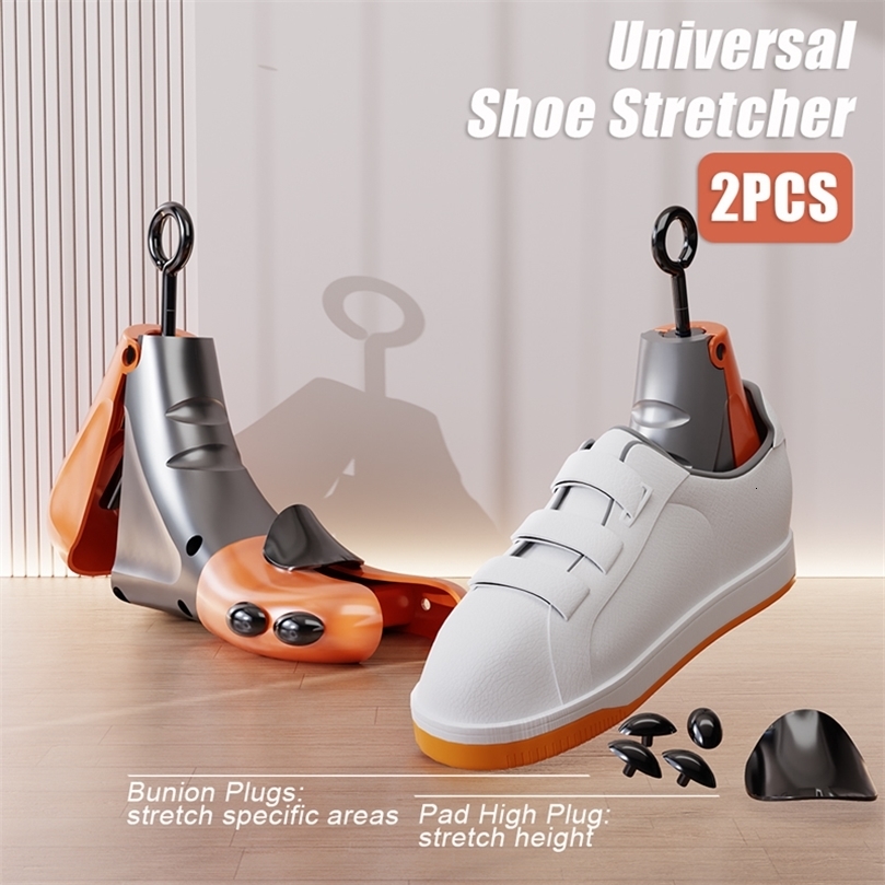 Repacego 2Pcs Shoe Stretcher Shoe Trees Professional Unisex Women Men Adjustable Length Width High Low Top Shoes Extender Keeper 250327
