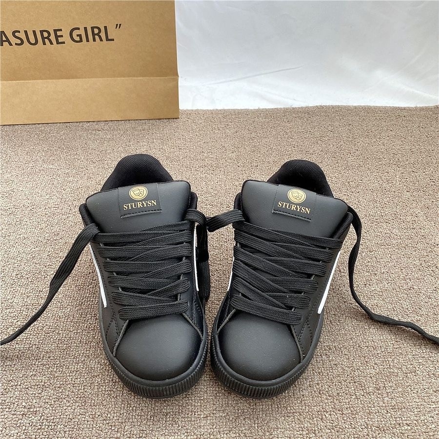 Thick soles increase casual shoes women 2025 spring new all in one casual shoes soft sole sports shoes