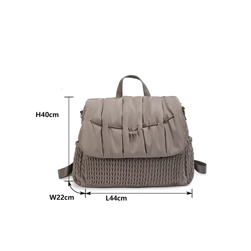 Baby Diaper Bag Pregnant Womens Hospital born Nurse Bag Waterproof Bag Suitable for Mothers and Babies Travel Stroller Bag 250326