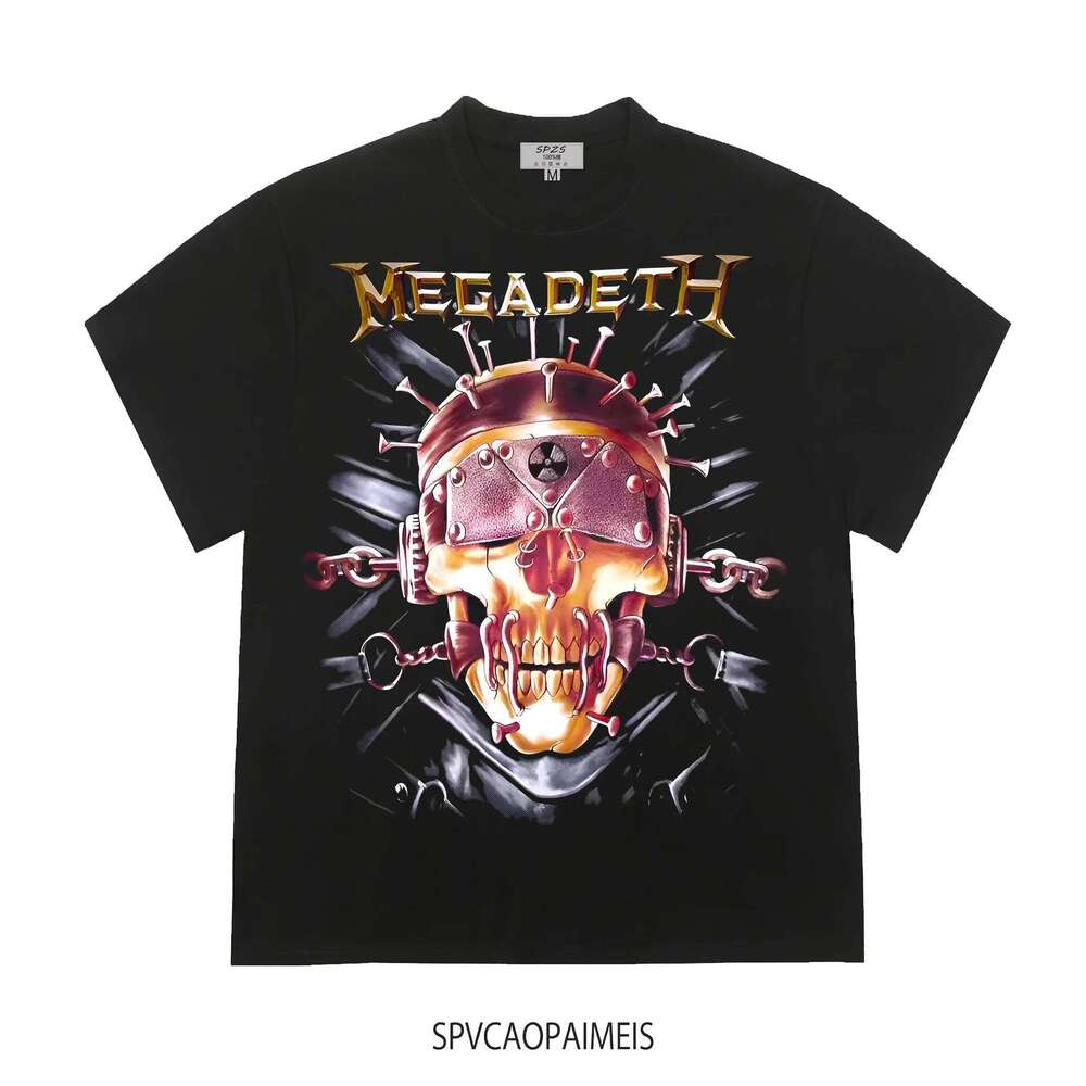 Rock Band Customized Summer Printed Men s Cotton Round Neck T shirt Outdoor Leisure Comfortable Street Fashion Wear