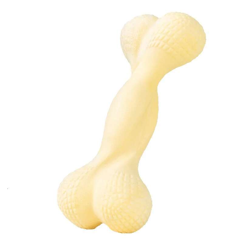 amazon hot selling pet toys dog bones dog toys bite resistant teeth cleaning natural rubber chewing and grinding sticks