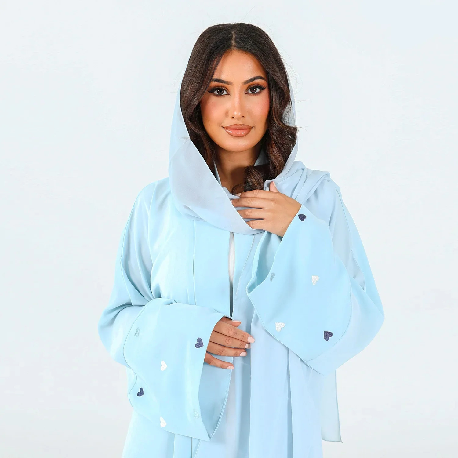 y Open Abaya Muslim Womens Maxi Dress Kaftan Ramadan Kimono Jalabiya Caftan Marocain Ka Robe 250326