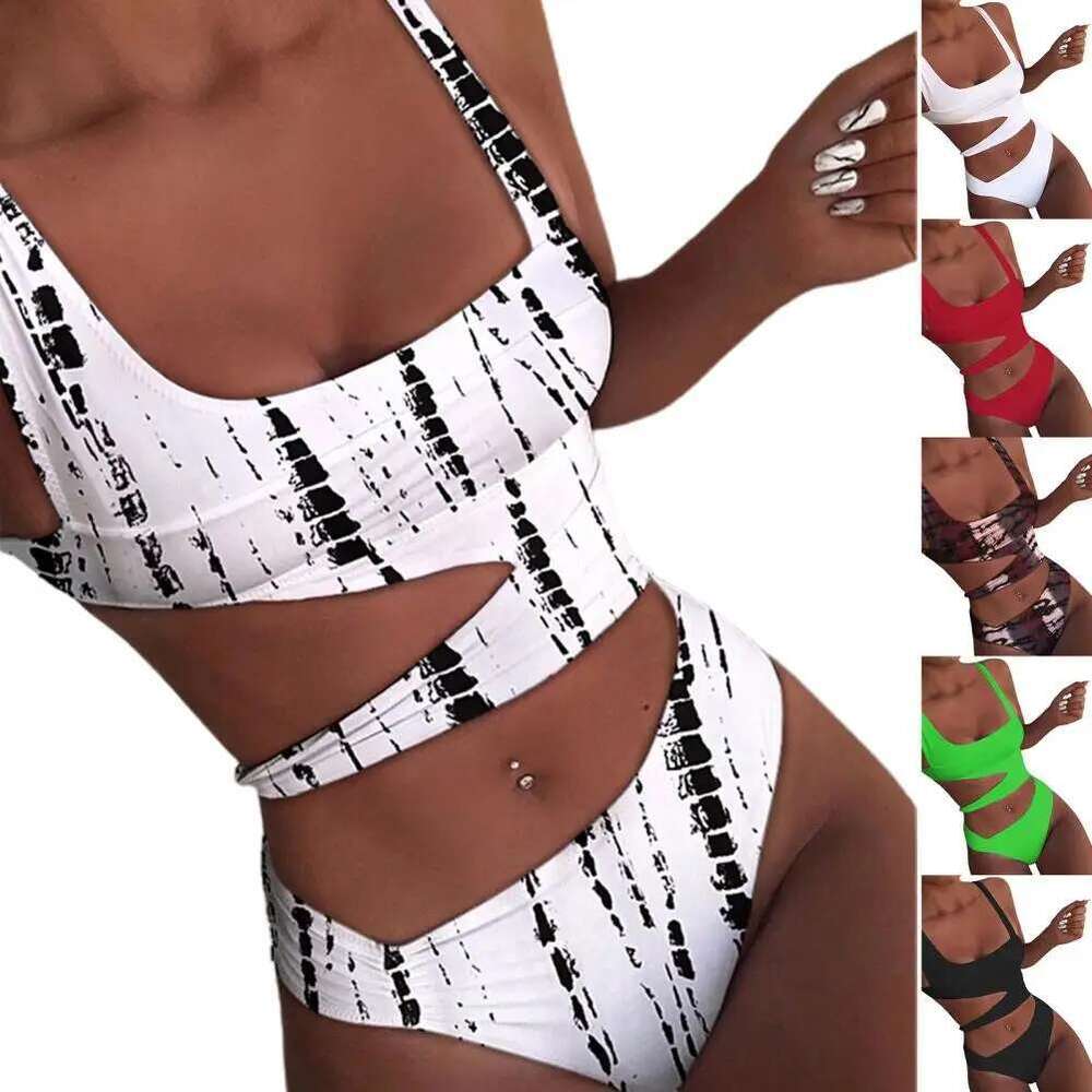 Piece Women One Swimsuit Sexy Stain Resistant Shoulder Strap Bikini Set Slim Fit Push Up Summer Beachwear For Holiday