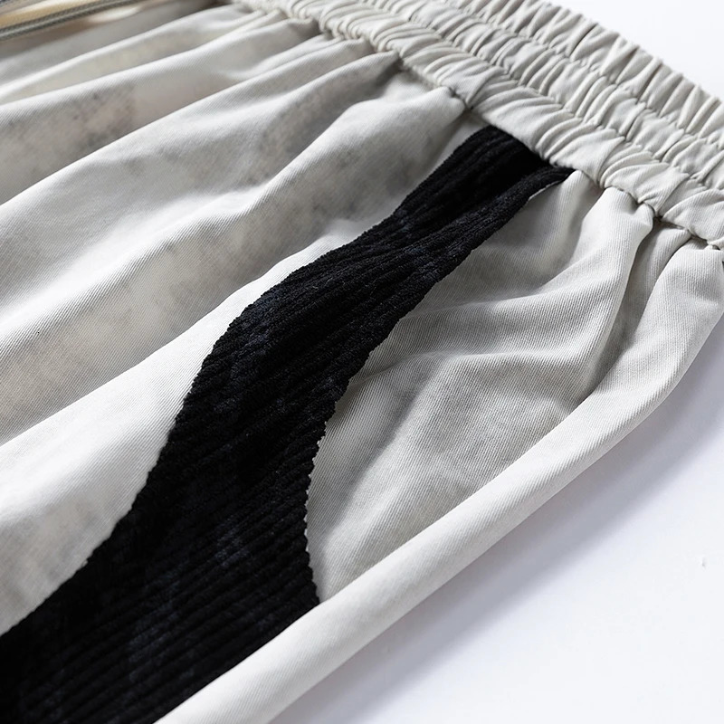 Mens striped runner hiphop Trouser oversized 6XL 7XL 8XL Plus size sports pants casual running loose unisex street 250327
