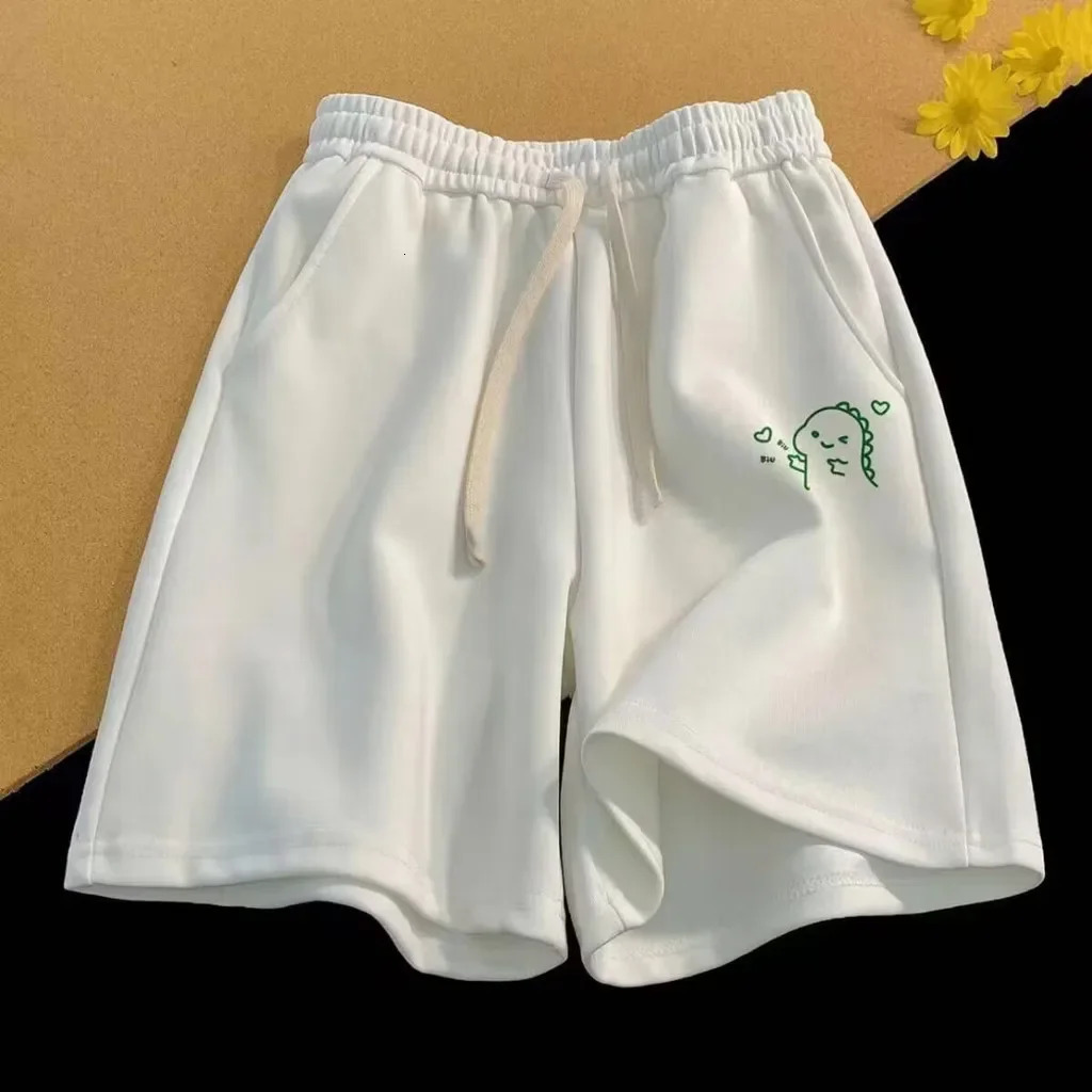 M8XL oversized shorts mens casual fun expression printed fashionable couple basketball 250326