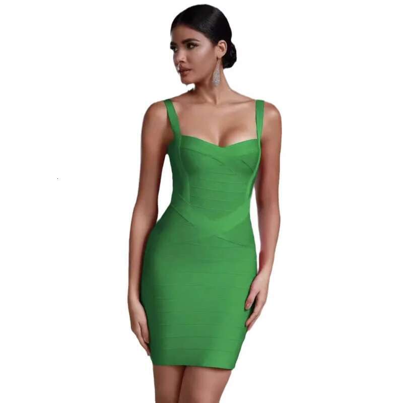 Dongdumaoyi Klassieke Bandagejurk Sexy Strapless Clubwear Damesnachtclub Elastische Bodyconrok