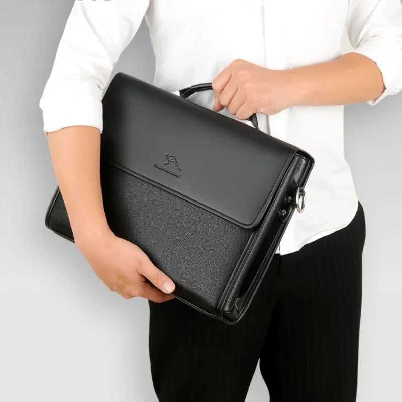 Mens Tote Pu Leather hot Briefcase Handbags for Men Large Man Laptop Bags Business M Shoder Crossbody Bag Designer Z250327