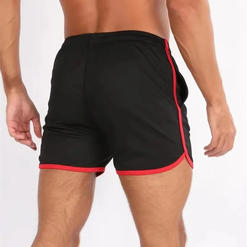 2025 Summer Mens Gym Fitness Shorts Mesh quick drying Sports Training short pants sweatpants Beach 250322