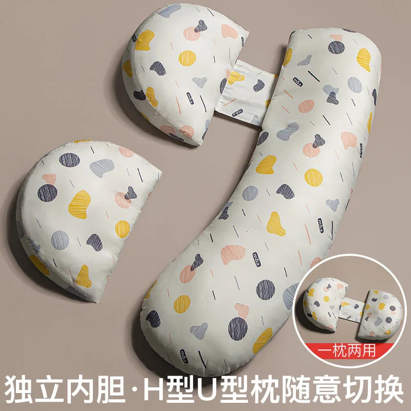 Pregnancy Pillow Soft U-shaped Lumbar Side Sleeper Cushion Pregnant Women Maternity Pillow Pads Tummy Pillows Pregnancy Supplies 250326