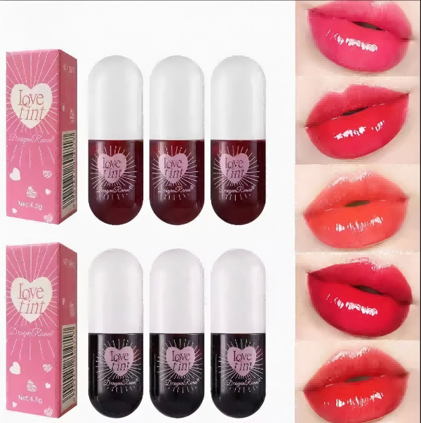 6 Color women Lip Glaze Waterproof Non Stick Lip Dye Liquid Lipstick Long Lasting Lip Stick Lip Tint Velvet Lipsticks