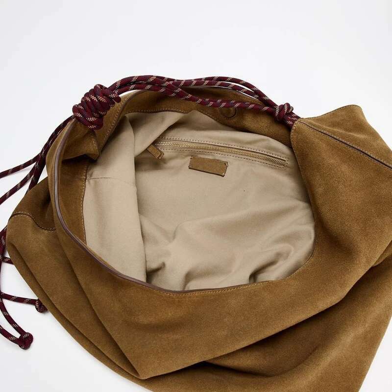 Faux Suede Oversize Hobos Bags For Women Designer Handbags Purses New In Knot Strap Handle Underarm Shoulder