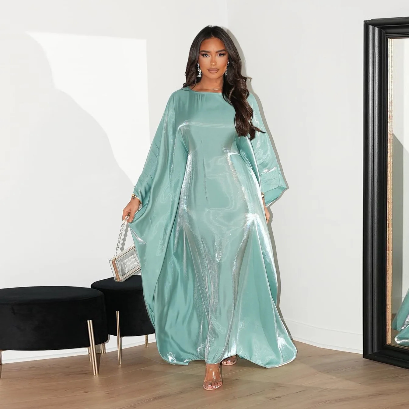 Abayas for Women Dubai y African Muslim Fashion Dress Caftan Marocain Wedding Party Boubou Robe Djellaba 250326