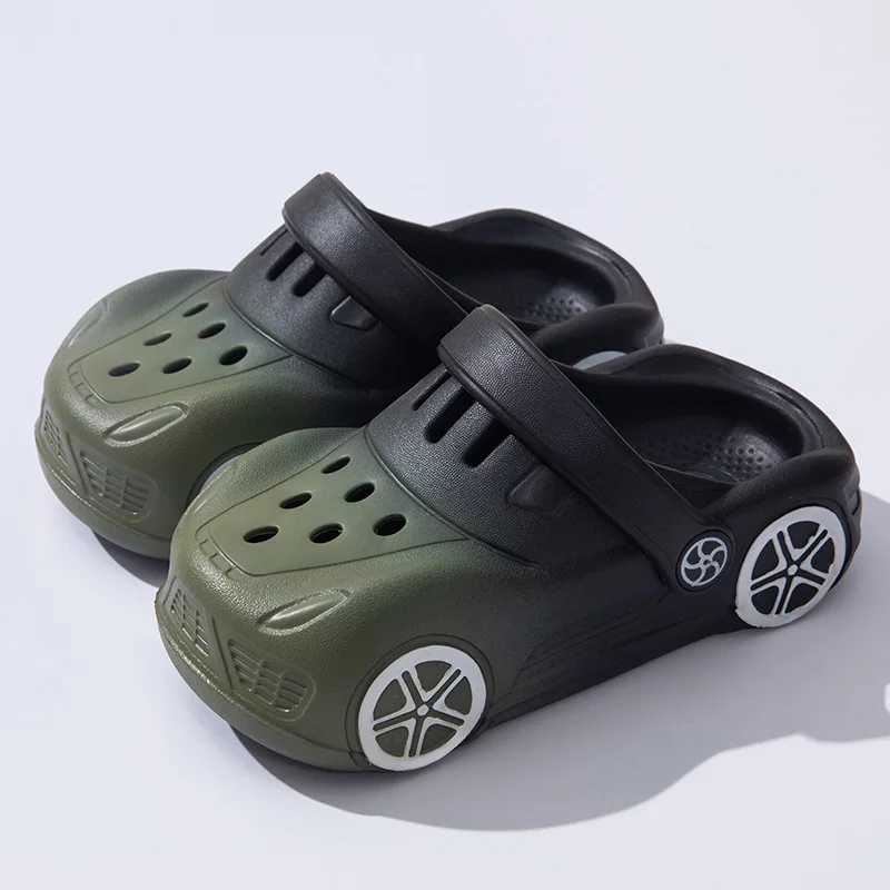 Slipper Childrens cave shoes car sliders summer boys and girls garden shoes cool sliders EVA lightweight S25326