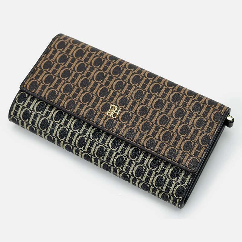 CH Monogram Print Design Light Evening Bag Niche Elegant Fashion Unique Ladies Crossbody With Gift