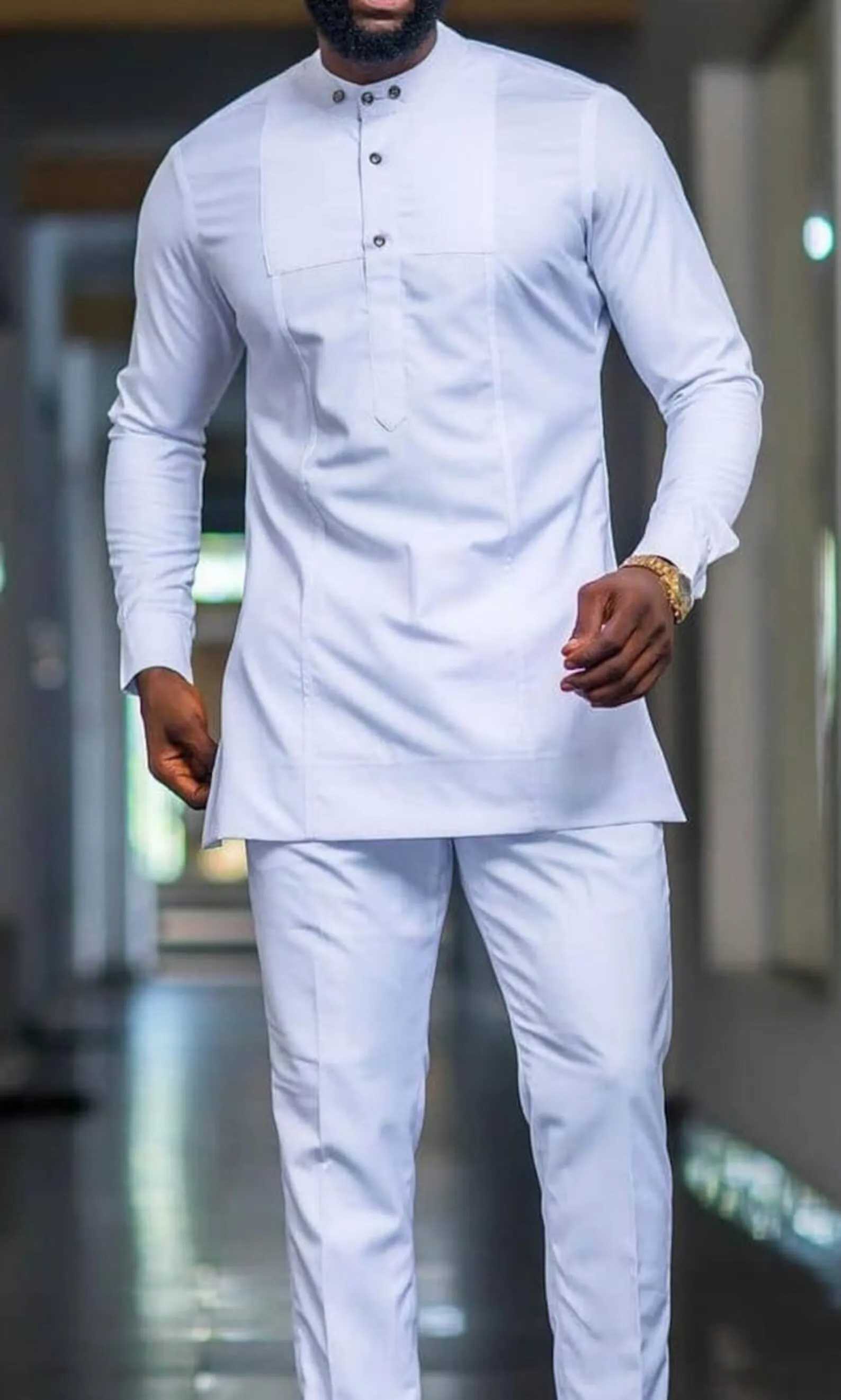 Mens new casual party set suitable for weddings festivals and dancesXJ250326