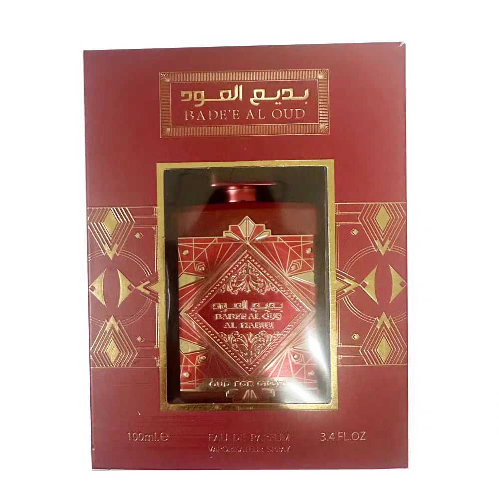 Unisex Fragrance BADE'E AL OUD Perfume Oud For Glory 100ml Dubai Middle East Men Perfume EAU DE PARFUE VAPORISATEUR SPRAY Long Lasting Smell