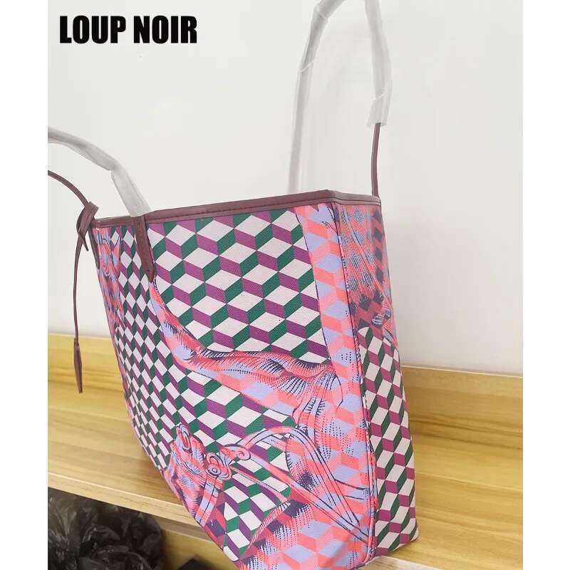 Original LOUP NOIR Brand New Womens Tote Bag Large Capacity Female Handbags Shoulder Women Bags High Quality Casual Totes