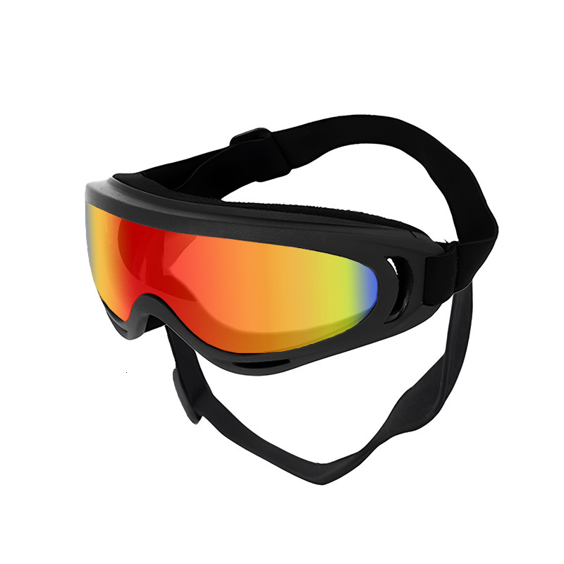 Pet Protective Glasses Elastic Strap Adjustable Fit Large Dog Goggles Headwear Outdoor Windproof Sunglasses