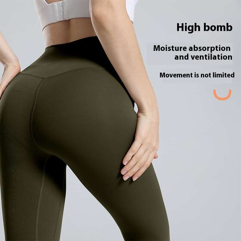 Women Yoga Pants Autumn Winter Brocade Ammonia Yoga Pants For Women High Elasticity Thin Velvet Lifting Buttocks Sports Leggings Thick And Warm Fitnes