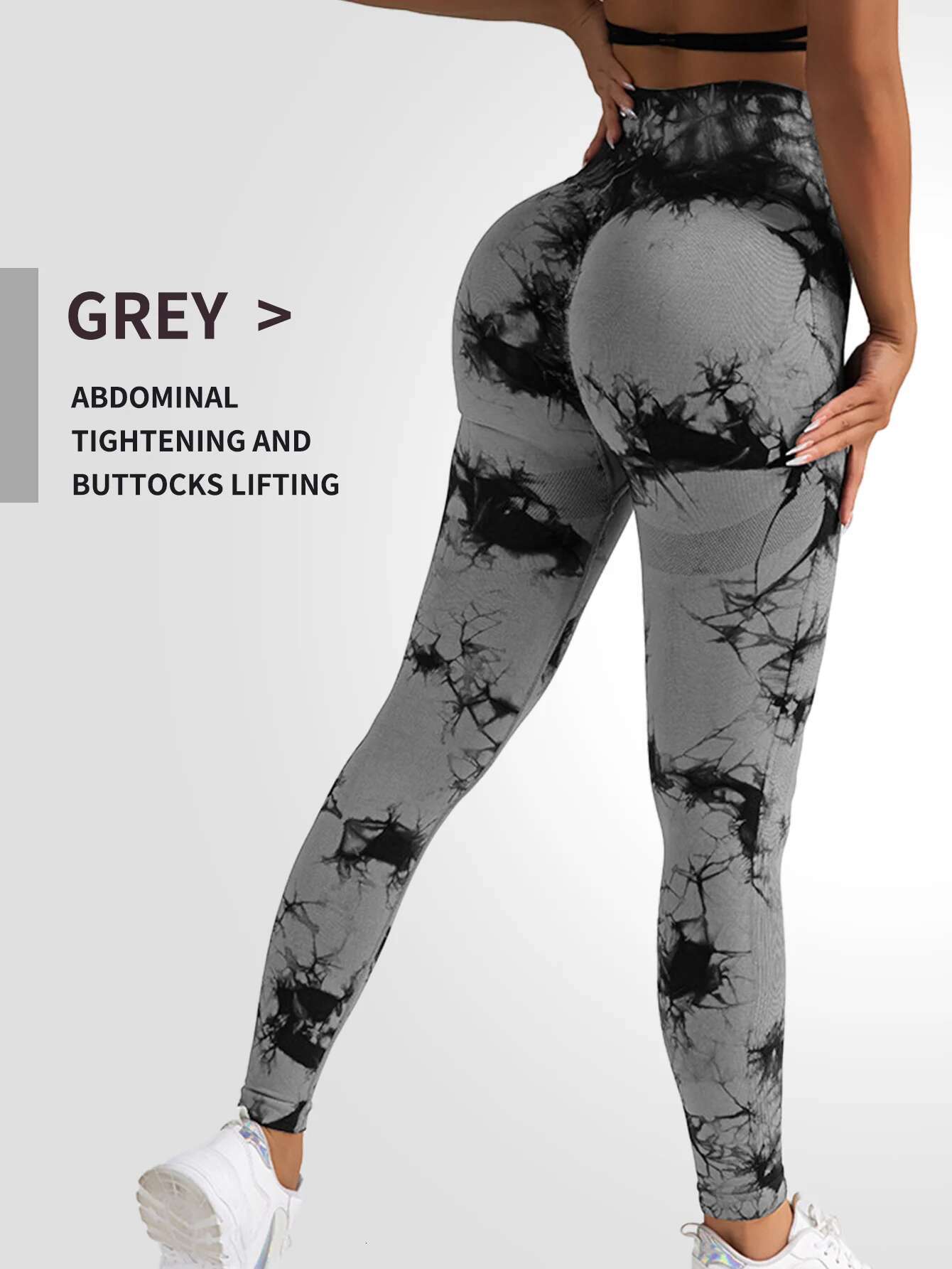 Tie Dye Yoga Pants Sport Leggings Women Seamless High Waist Push Up Woman Tights Fiess Workout Leggins Gym Clothing 2024 New