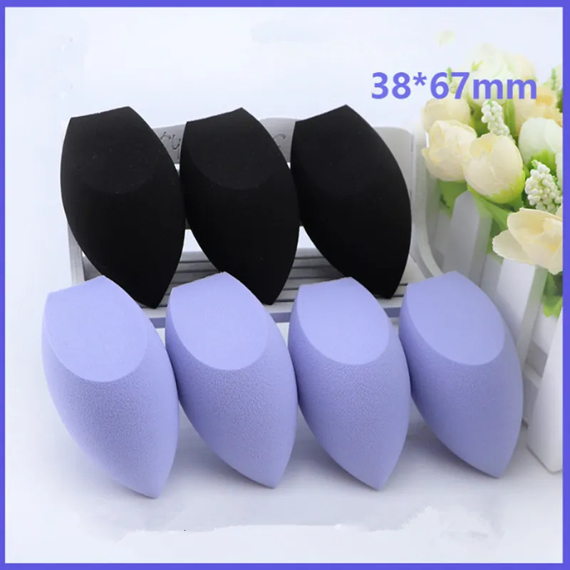 10pcs Black Makeup Applicator Super Soft Sponge Powder Blender Smooth Foundation Contour Blending Puff 250317