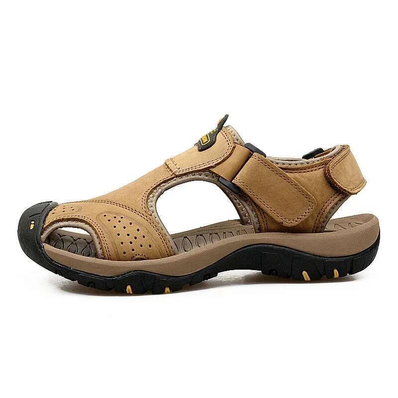 Beach Man Summer Sandal Casual Sneakers Genuine Slippers Brand Sandals Crox Style Men's slippers