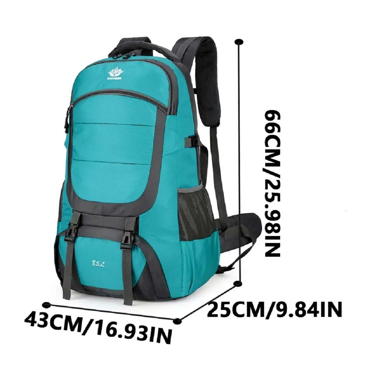 85L Large Capacity Travel Waterproof Hiking Mountaineering Bag, Lightweight And High-Quality Outdoor Backpack