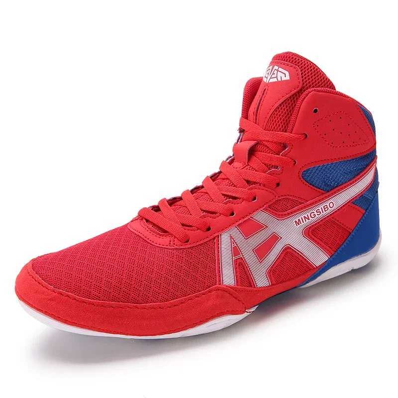 New Arrival Mens wrestling shoes womens outdoor training boxing sports shoes mens high-quality womens sports flying shoes large size Z250327