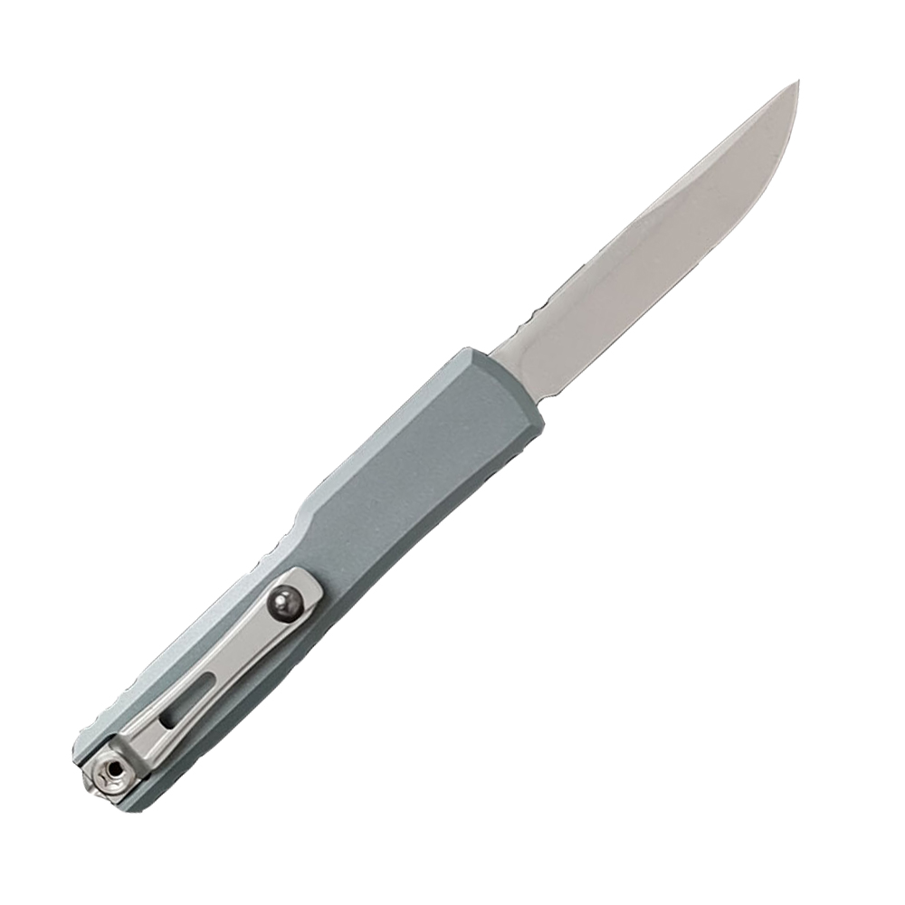 High End UTZBP Tactical Knife D2 Stone Wash Blade CNC Aviation Aluminum Handle Outdoor Camping Hiking EDC Pocket Knives with Nylon Sheath