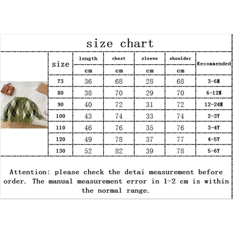 Toddler Baby Girls Boys Knitted Sweater Vest Coat 7Y Kids Cartoon Bear Geometric Figure Children Cardigan Outer Wear Clothing 250218