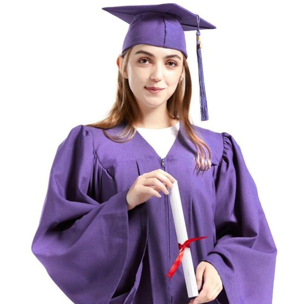 Graduate cap and gown college high school charm coeducational graduate ball uniform set 250326