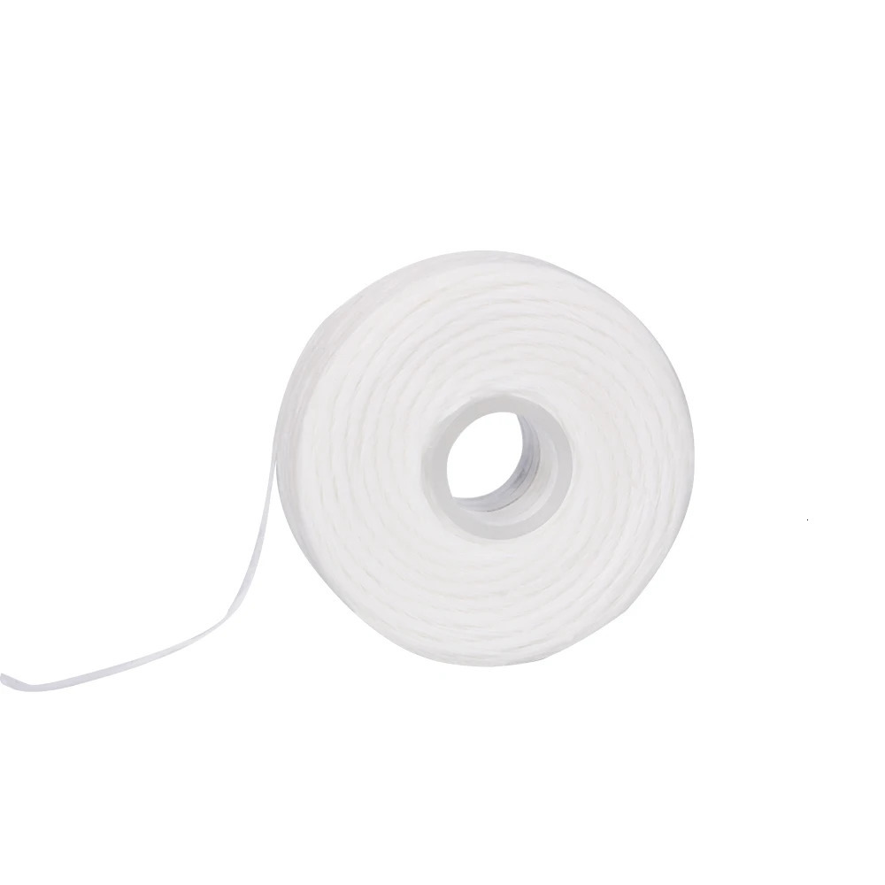 AZDEN 10 roll dental floss with builtin wire spool wax mint spice European replacement flat 50Mroll 250325