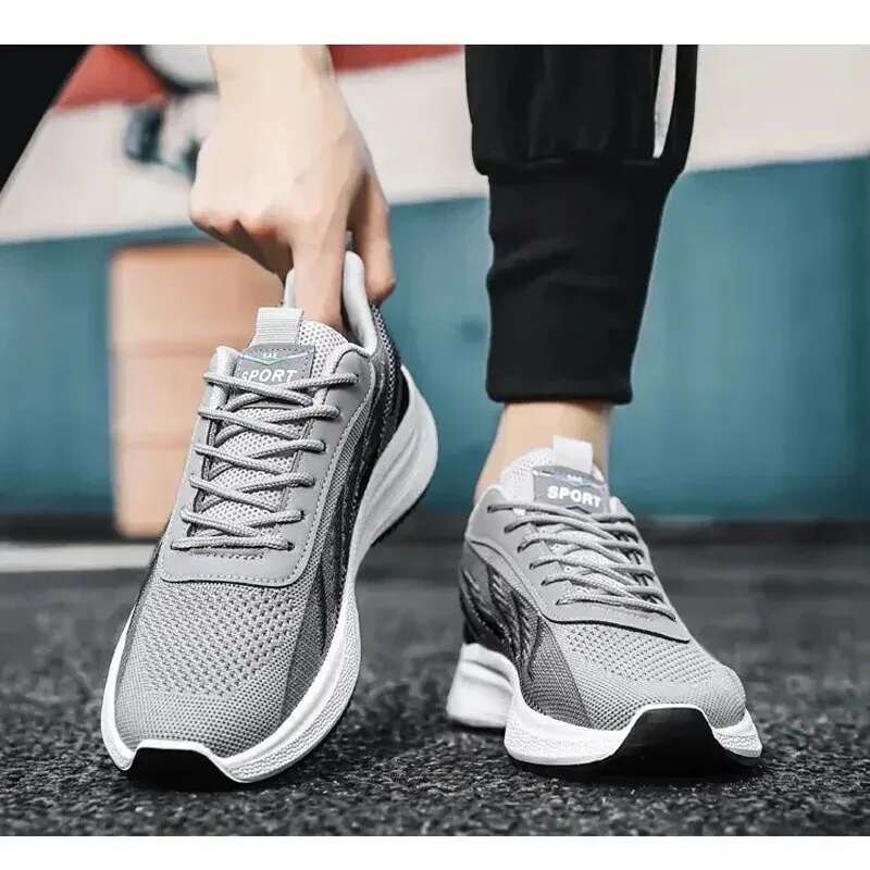 A Pair Of Unisex Casual Sneakers Stylish Light Suitable For Running And Hiking Exercise Healthy Living