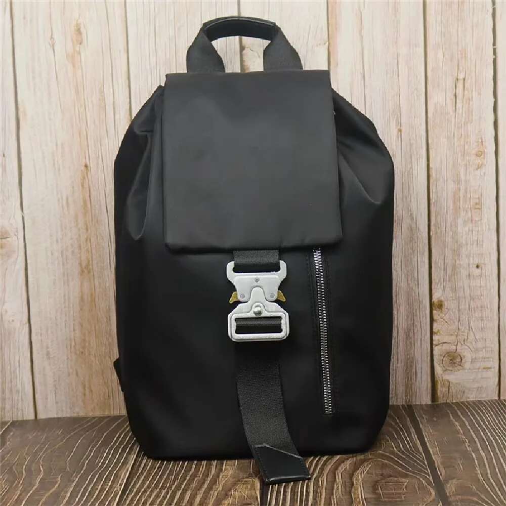 2024Ss New Kuromi 1017 Alyx 9Sm Travel Bags Men Women Nylon Cover Drawcord Wrapping Bag Adjustable Teenage Youth Backpacks